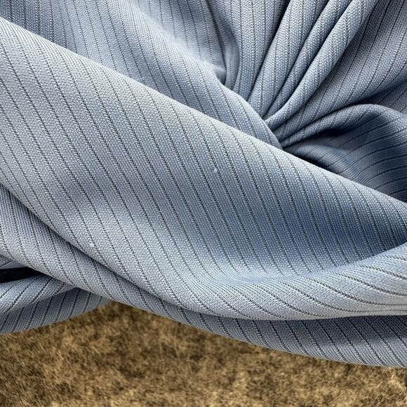 Honeycut Dance Girls Tempo Tank Size CM Blue Ribbed Twist Front Stretch Jazz Tap - Picture 5 of 7